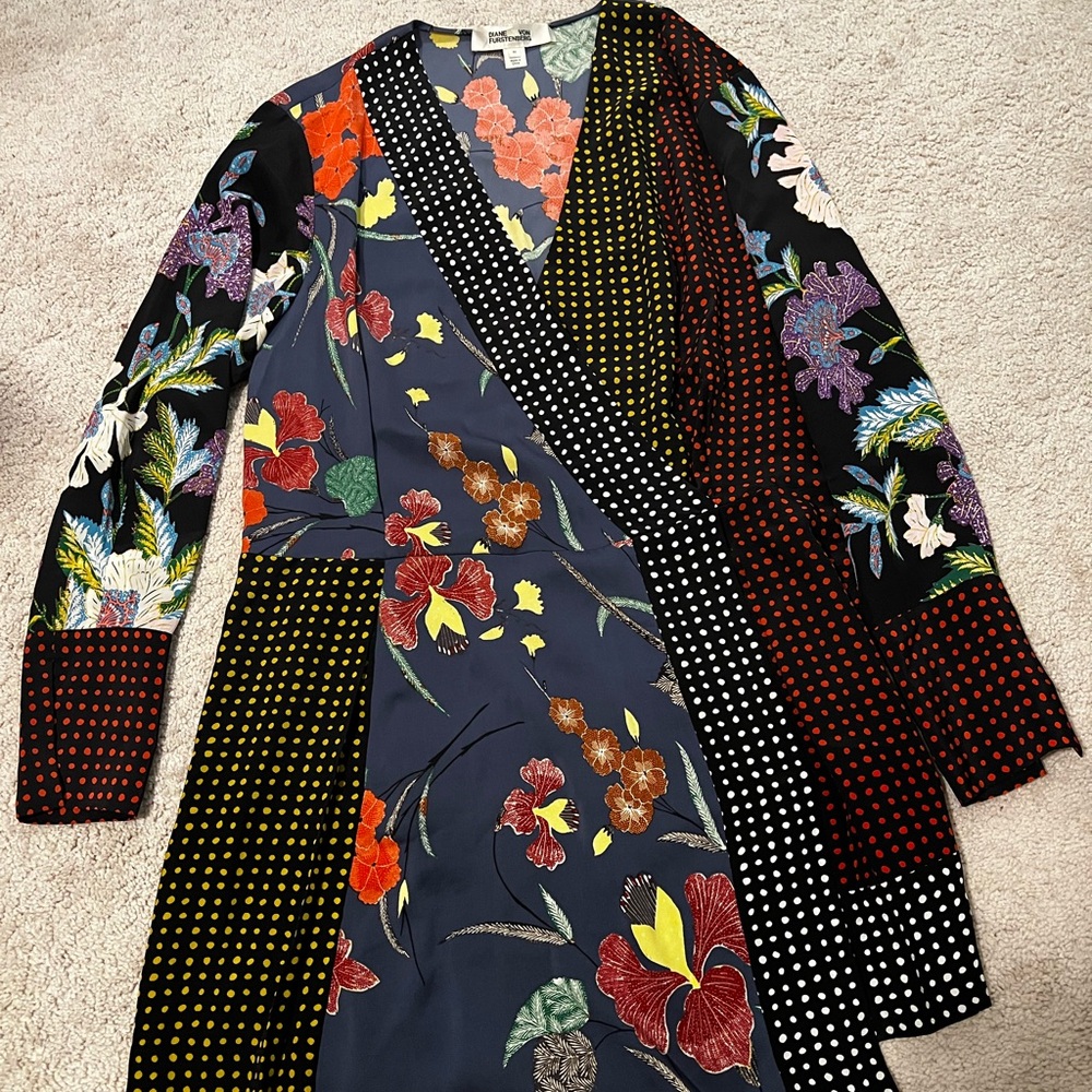 Diane von Furstenberg pattern dress